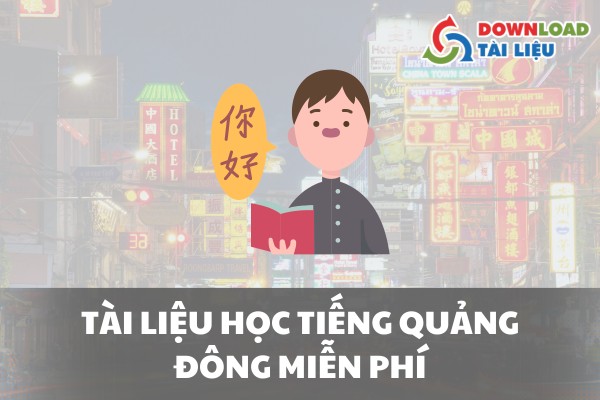 Tài liệu học tiếng quảng đông miễn phí